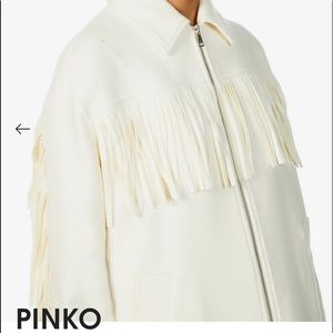 ISO PINKO risolatte fringe jacket